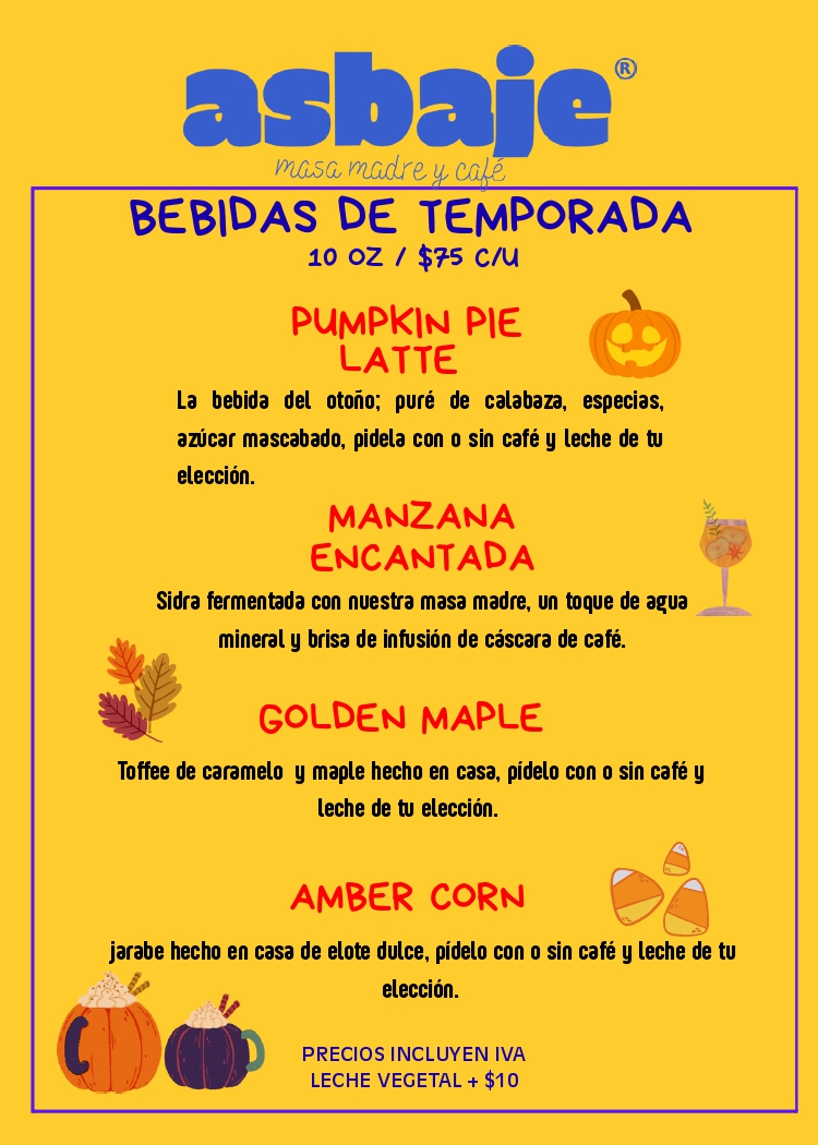 Bebidas de Temporada